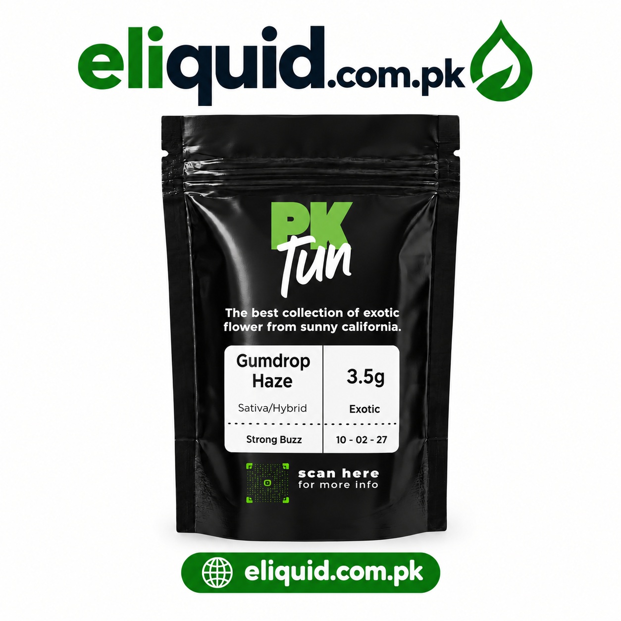 PK Tun Gumdrop Haze 3.5g – Exotic Flower In Lahore 