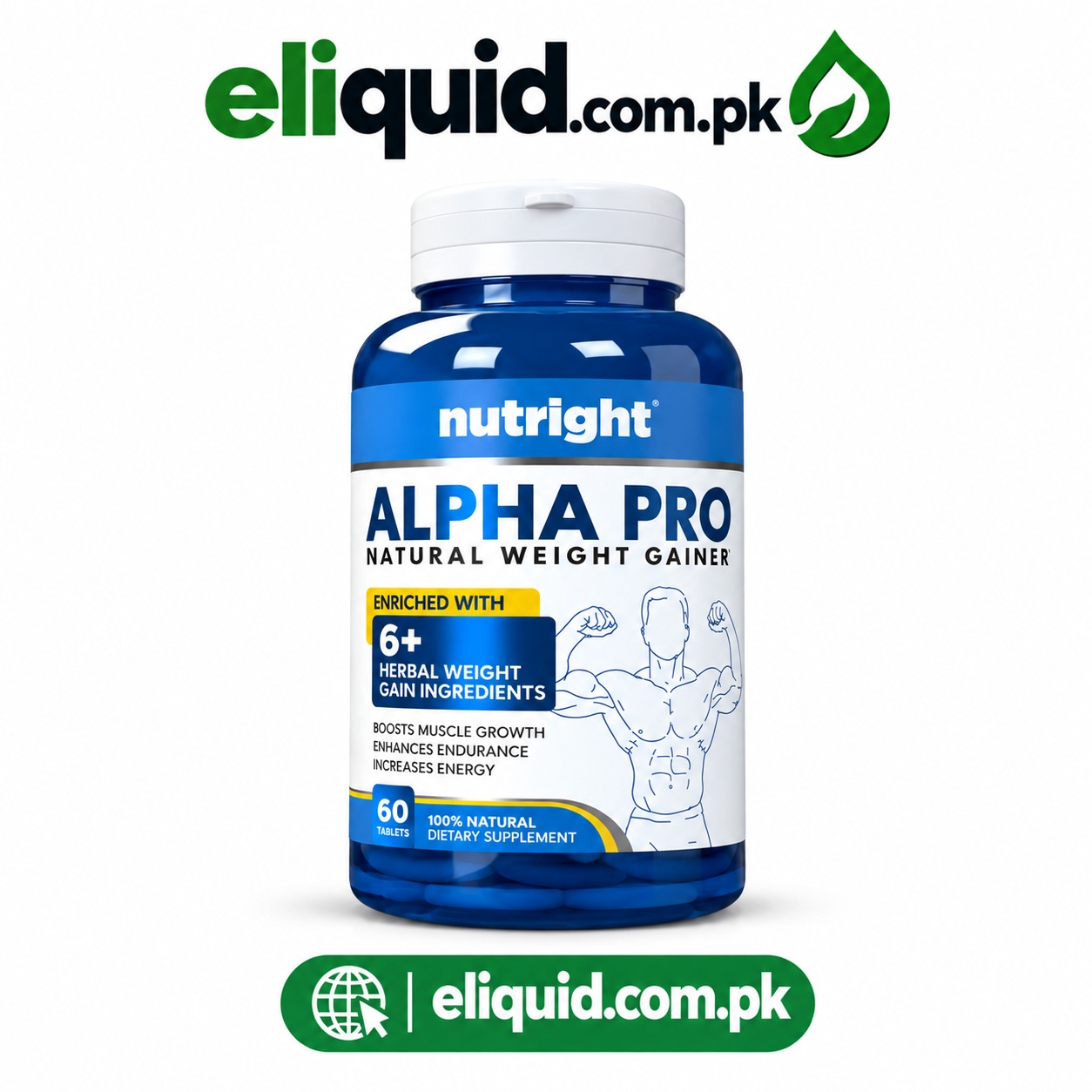 Nutright Alpha Pro Weight Gainer In Islamabad 