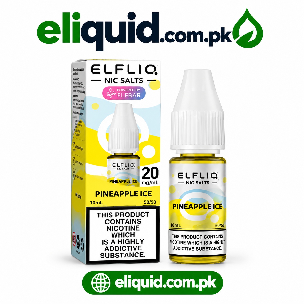 ELFLIQ Pineapple Ice Nic Salt In Islamabad