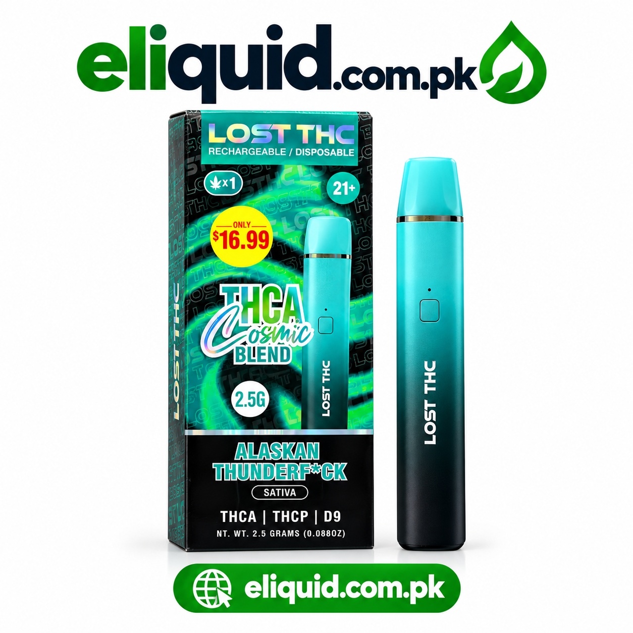 LOST THC THCA Cosmic Blend 2.5G - In Lahore 