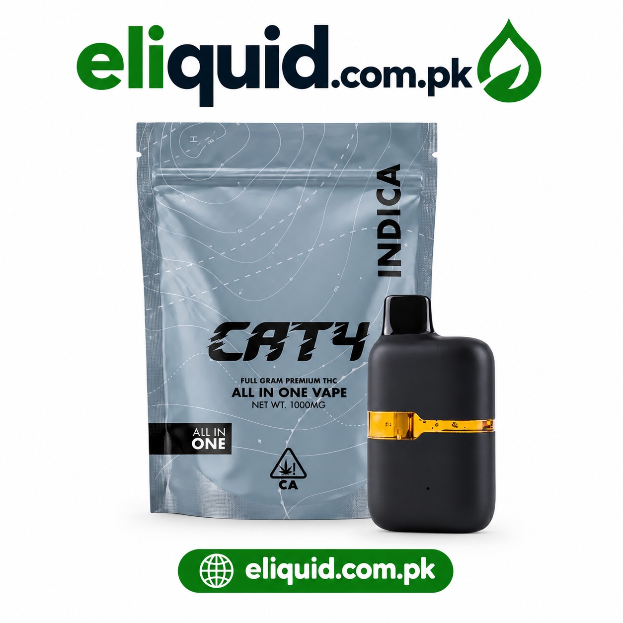 Eighty 1000mg All-In-One Premium Vape In Lahore 