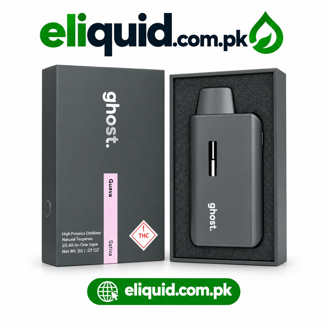 Ghost Guava 2G All-In-One Vape In Lahore 