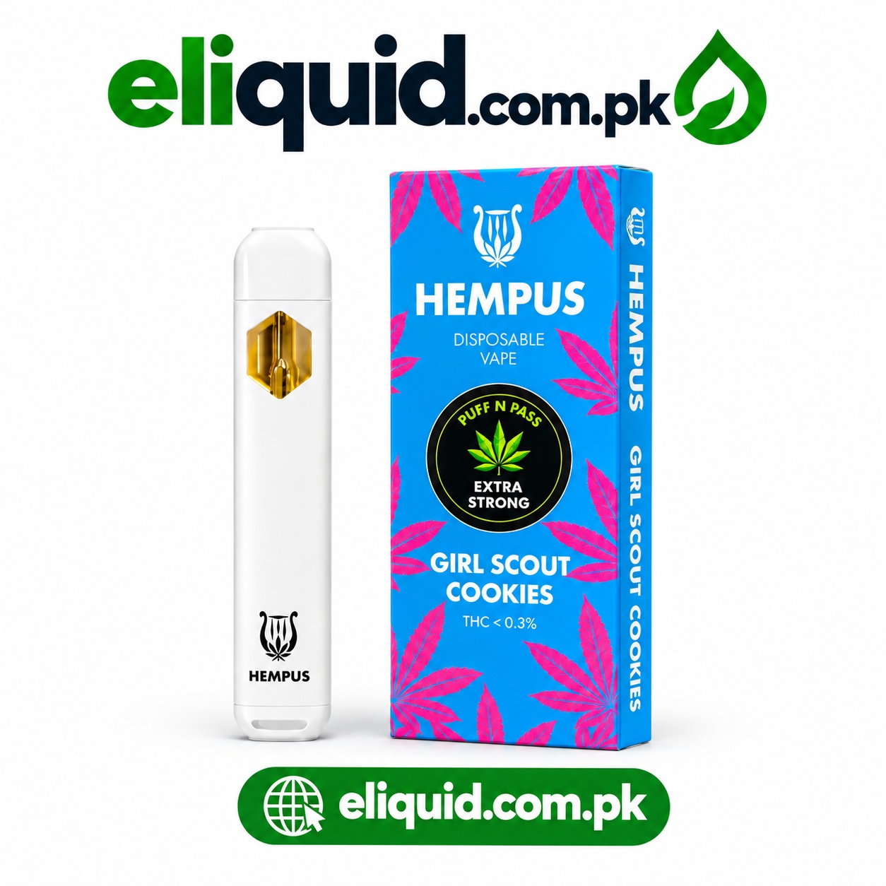 HEMPUS Girl Scout Cookies Disposable Vape In Lahore